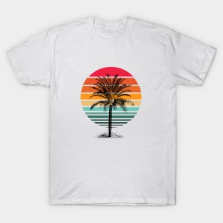 Palm sunset summertime T-Shirt